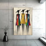 Kracht van Vrouwen Canvas Schilderij