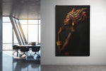 Trots en Schoonheid Canvas Schilderij