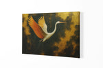 Elegante Vogel Canvas Schilderij