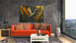 Elegante Vogel Canvas Schilderij