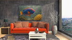 Koraalrif en Vis Canvas Schilderij