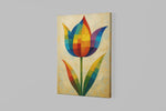 Kleuren Tulp Canvas Schilderij