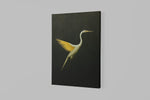 Reiger Vogel Canvas Schilderij
