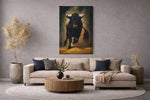 Sterke Stier Canvas Schilderij