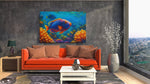 Kleurrijke Zee Vis Canvas Schilderij