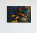 De Mystieke Vrouw Canvas Schilderij