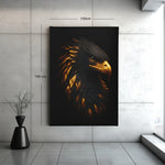 Gouden Adelaar Canvas Schilderij