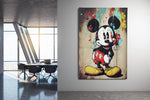 Pop Art Karakter Canvas Schilderij