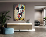 Pop Art Karakter Canvas Schilderij