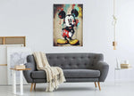 Pop Art Karakter Canvas Schilderij