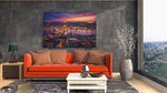 Istanbul Stadspanorama Canvas Schilderij