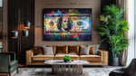 Pop Art 100 Dollar Canvas Schilderij