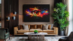 Abstracte Oog Kunst Canvas Schilderij