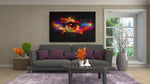Abstracte Oog Kunst Canvas Schilderij