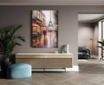 Parijs Canvas Schilderij