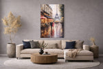Parijs Canvas Schilderij