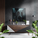 Enge panda – Dibond Schilderij