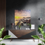 Zonsondergang – Dibond Schilderij