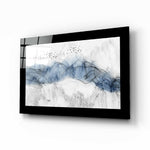 Blauwe Nevel – Glasschilderij
