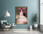 Witchy Elegance Glass Wall Art