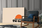 Sunrise Serenity Glass Wall Art