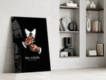 The Rebels Never Obey Tattooed Hands Glass Wall Art