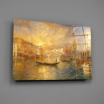 Venice Grand Canal Turner Style Glass Wall Art