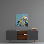 Parrot Glass Wall Art