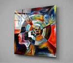 Meditation Glass Wall Art | Insigne Art Design