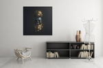 Standbeeld – Vierkante Canvas Wanddecoratie – Canvas Wanddecoratie in Vierkante Vorm