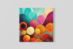 Abstracte Vormen – Vierkante Canvas Wanddecoratie – Canvas Decoratie voor de Wand
