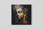 Boeddha – Vierkant Canvas Kunstwerk voor het Interieur