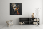 Boeddha – Vierkant Canvas Kunstwerk voor het Interieur