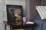 Schotse Dieren – Modern Canvas Schilderij – Vierkante Canvas Wandkunst