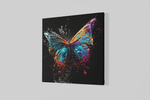 Gekleurde Vlinder – Canvas Decoratie voor de Wand