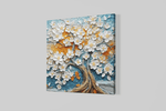 Levensboom – Ontwerp 2 – Vierkante Canvas Wanddecoratie – Canvas Schilderij als Wanddecoratie