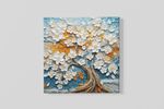 Levensboom – Ontwerp 2 – Vierkante Canvas Wanddecoratie – Canvas Schilderij als Wanddecoratie