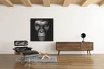 Gorilla – Vierkant Canvas Kunstwerk voor het Interieur