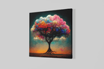 Levensboom Kleurrijk – Canvas Decoratie voor de Wand