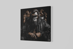 Gorilla – Ontwerp 2 – Vierkant Canvas Kunst voor de Muur