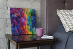 Bladensymfonie – Canvas Schilderij als Wanddecoratie