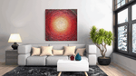Abstracte Kunst Kunst – Vierkant Canvas Kunst voor de Muur