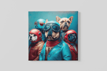 Coole Honden – Canvas Schilderij als Wanddecoratie