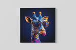 Coole Giraffe – Canvas Decoratie voor de Wand