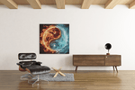 Yin Yang – Ontwerp 2 – Canvas Decoratie voor de Wand