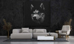 Hond Husky – Canvas Decoratie voor de Wand