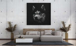 Hond Husky – Canvas Decoratie voor de Wand