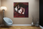 Why So Serious! – Canvas Schilderij als Wanddecoratie