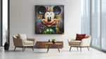 Moderne Pop- en Straatkunst – Vierkant Canvas Schilderij voor de Wand