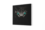 Zwarte Slang – Canvas Decoratie voor de Wand
